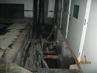 砖混结构电缆沟漏水