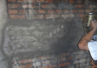地下车库砖墙漏水用YYA特种浆料快速解决漏水问题
